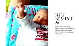 小家伙吃瓜视频,萌娃趣味瞬间，萌态可掬引网友热议